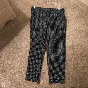 Loft Cropped Loose Dress Pants